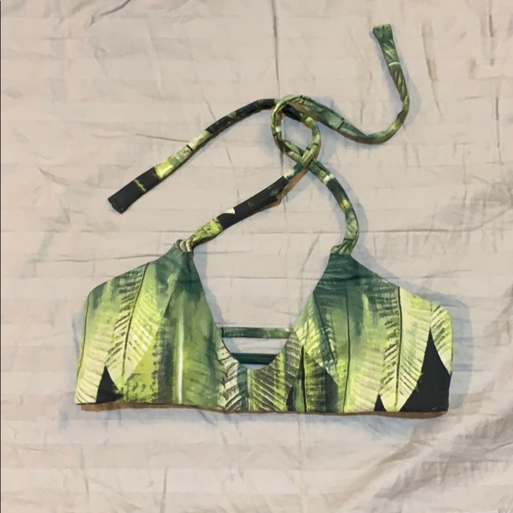 midori bikinis - palm croatia top, size small